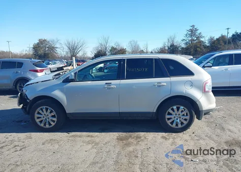 2007 Ford Edge Sel Plus из США, поврежденный, VIN 2FMDK49C97BB49415